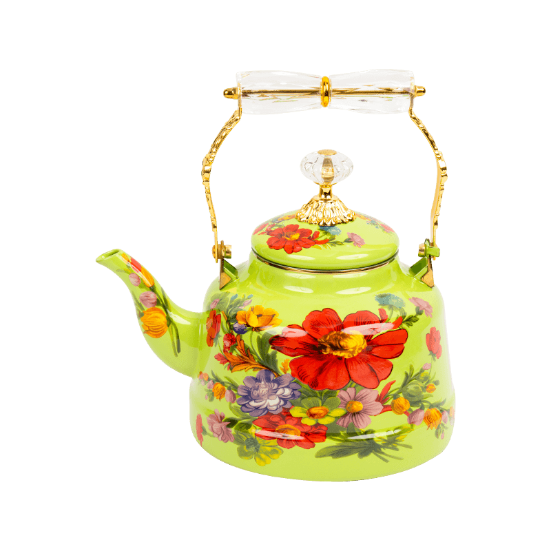 TK505 Enamel Bell-Designed Tea Kettle