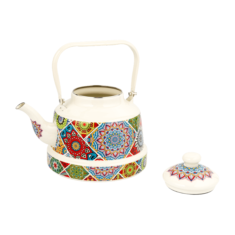TK505 Enamel Bell-Designed Tea Kettle