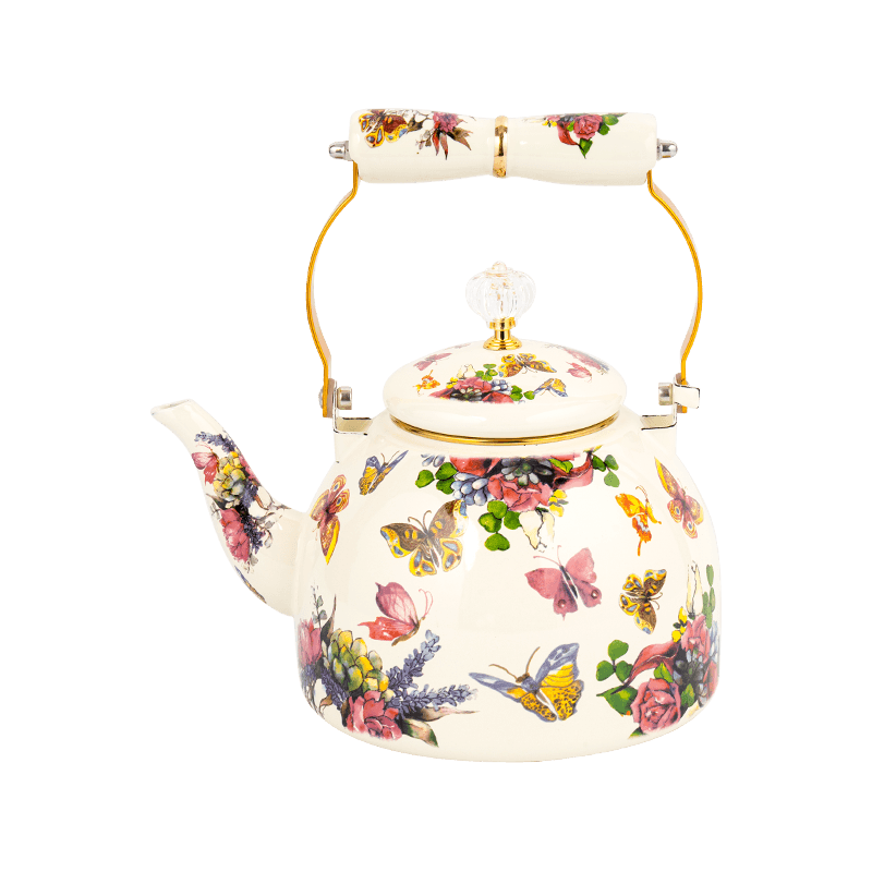 Ketel teh enamel TK509 untuk kompor induksi