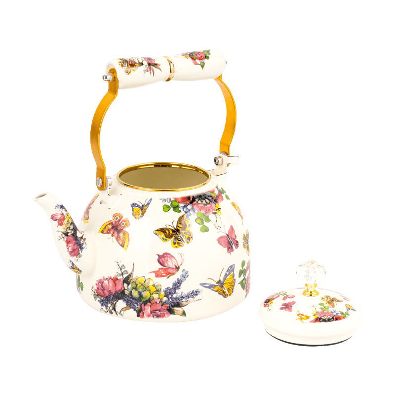 Ketel teh enamel TK509 untuk kompor induksi