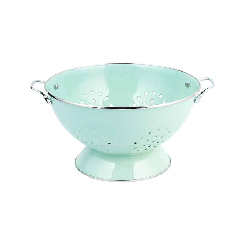 Keranjang Buah Enamel Vintage