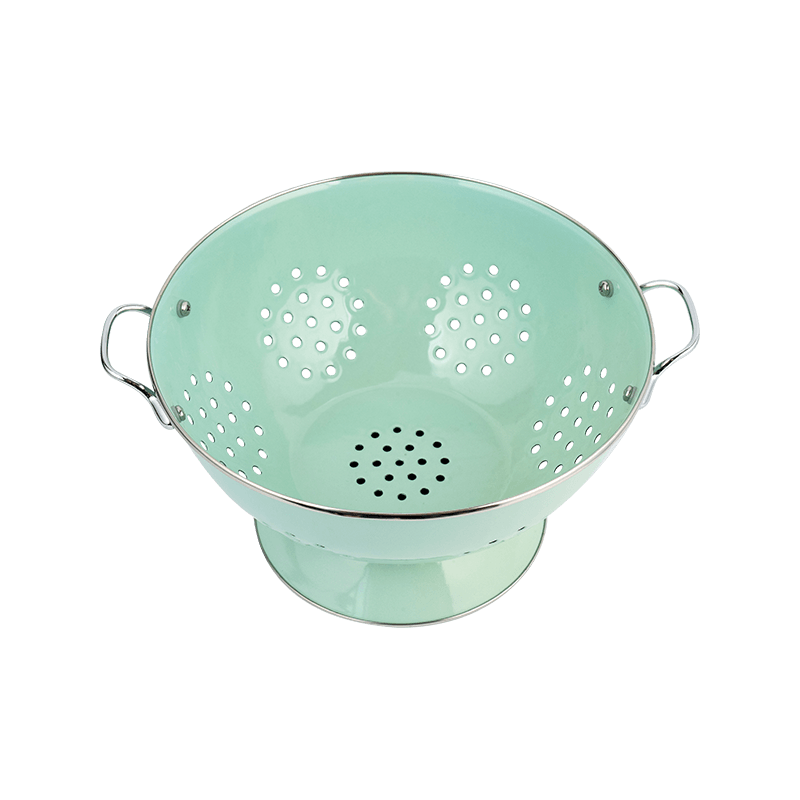 Keranjang Buah Enamel Vintage