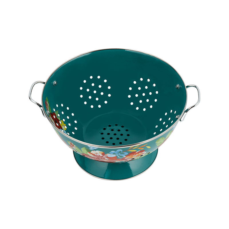 Keranjang Buah Enamel Vintage