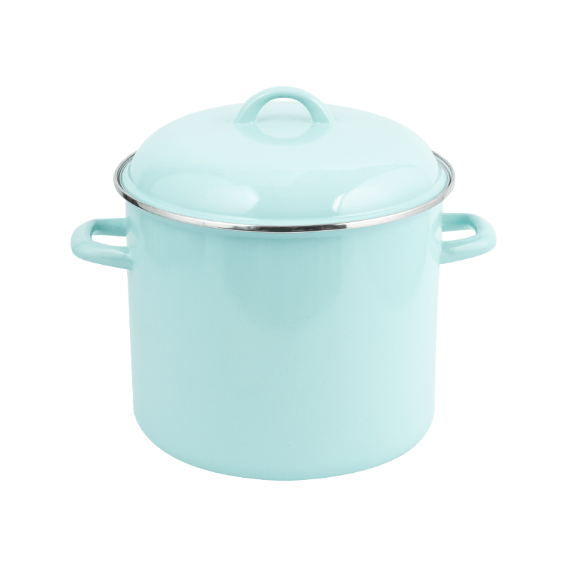 755D Enamel Double Handle Tall Bucket