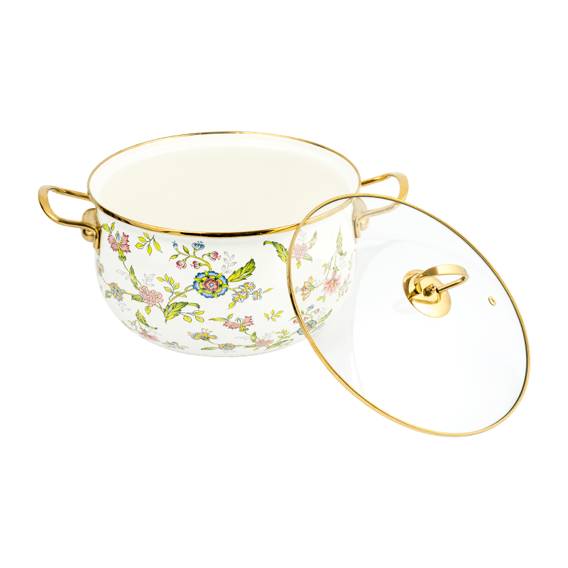 806D-5 Stainless Steel Rim Stockpot Stockpot Simmer Enamel Pot