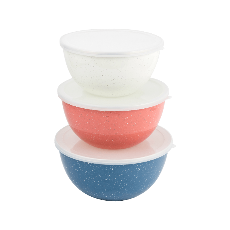 Mangkuk pengaduk pelek bundar