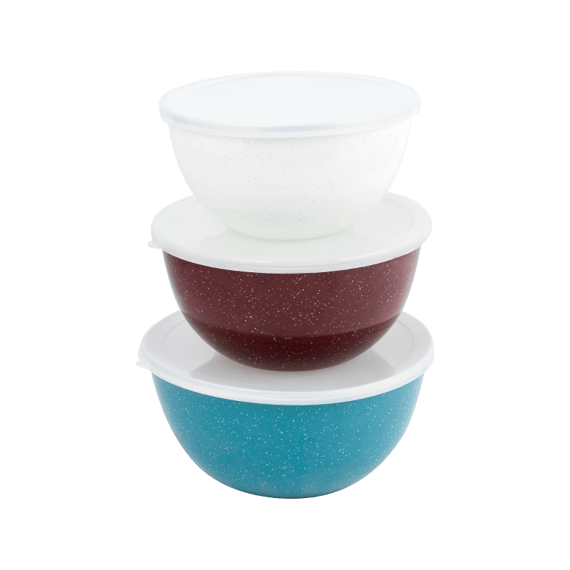 Mangkuk pengaduk pelek bundar