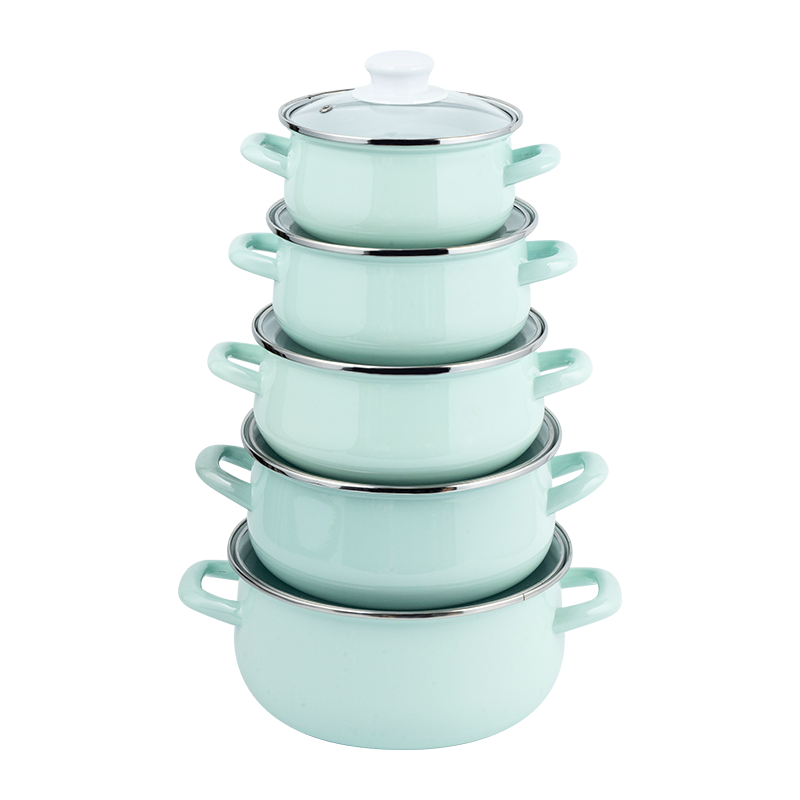 Stockpot enamel cetak 673d-5