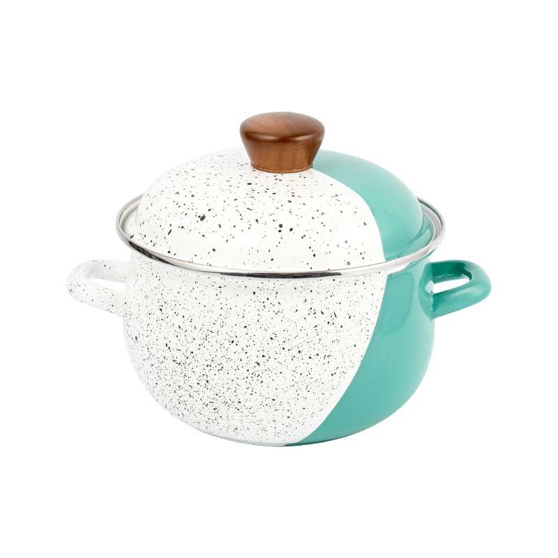 806D-5 Stainless Steel Rim Stockpot Stockpot Simmer Enamel Pot