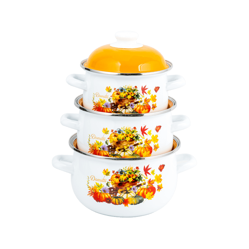 806D-5 Stainless Steel Rim Stockpot Stockpot Simmer Enamel Pot