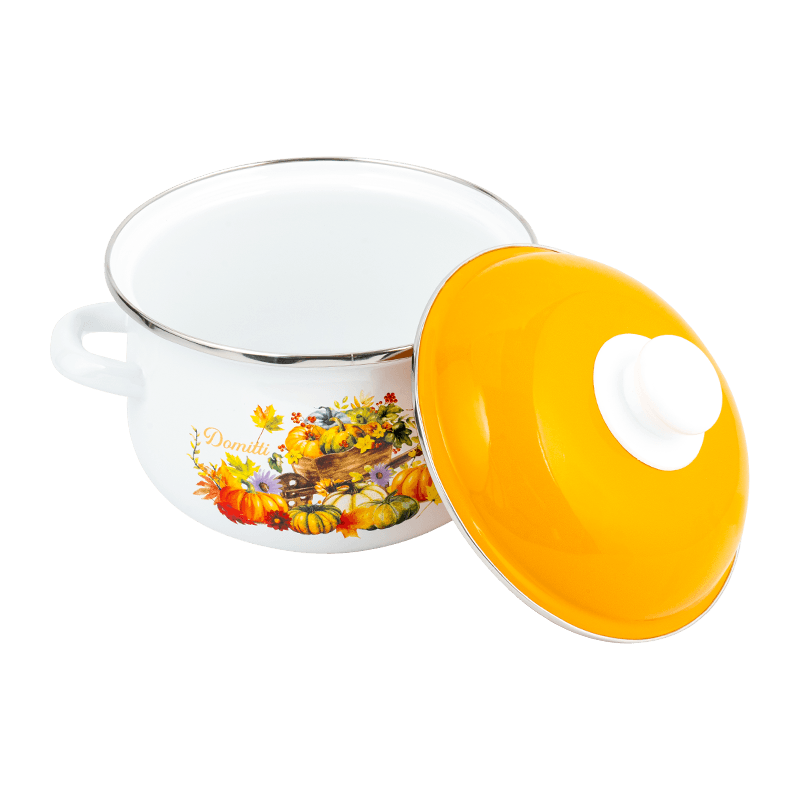 806D-5 Stainless Steel Rim Stockpot Stockpot Simmer Enamel Pot