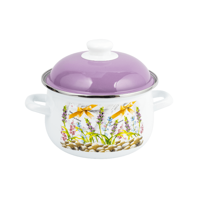 806D-5 Stainless Steel Rim Stockpot Stockpot Simmer Enamel Pot