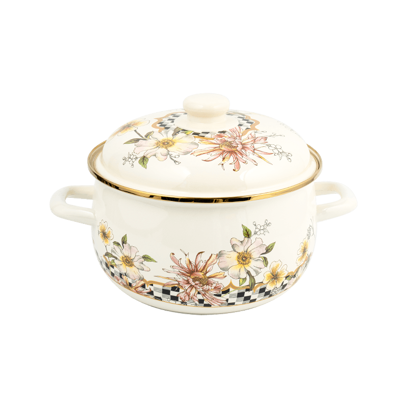 806D-5 Stainless Steel Rim Stockpot Stockpot Simmer Enamel Pot