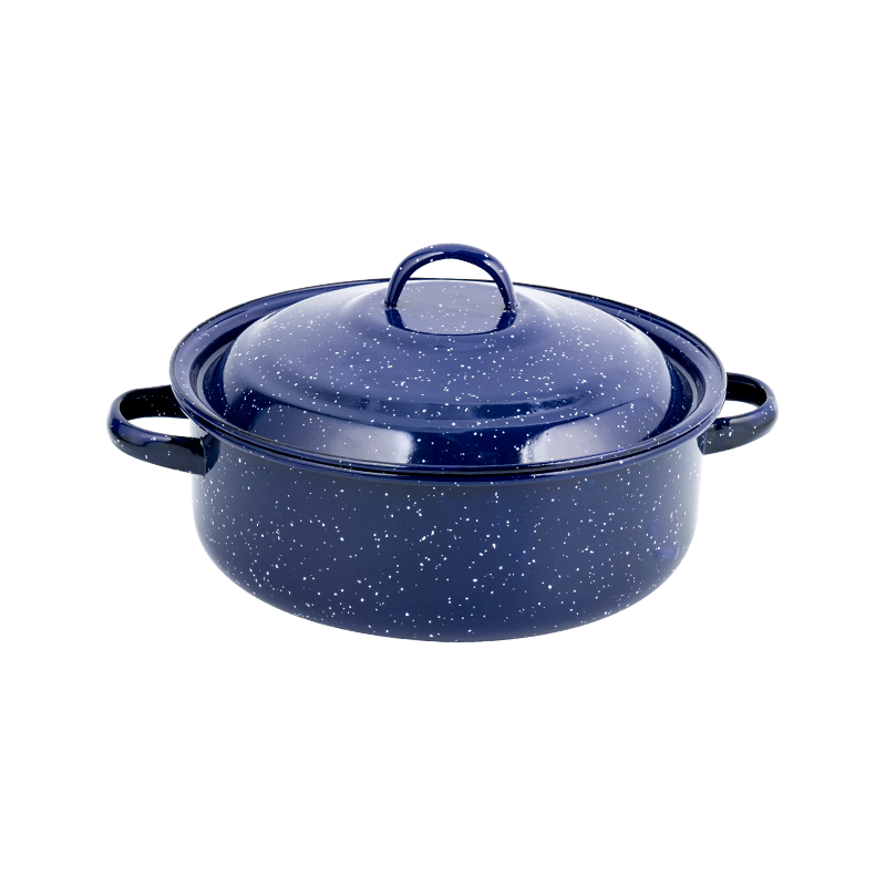 768D Enamel Flared Rim Straight Low Stockpot 768D Enamel Flared Rim Straight Low Stockpot