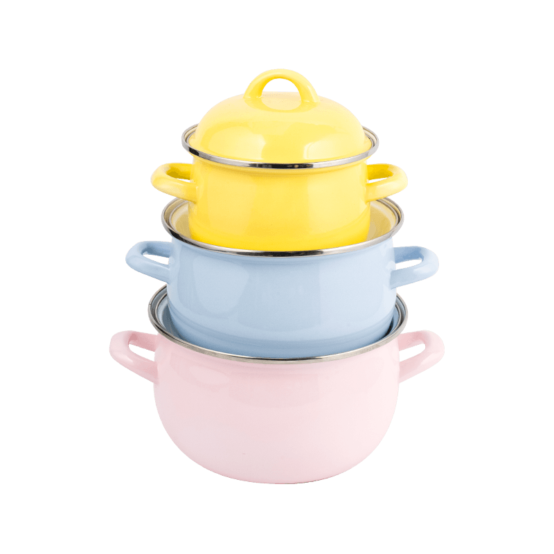 806D-5 Stainless Steel Rim Stockpot Stockpot Simmer Enamel Pot 806D-5 Stainless Steel Rim Stockpot Stockpot Simmer Enamel Pot