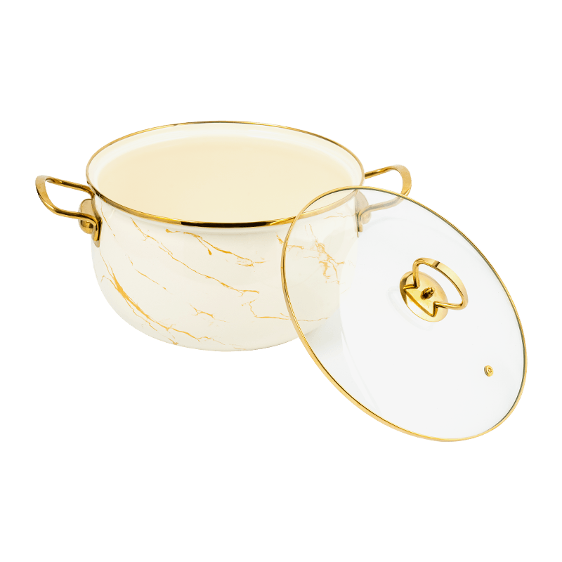 806D-5 Stainless Steel Rim Stockpot Stockpot Simmer Enamel Pot