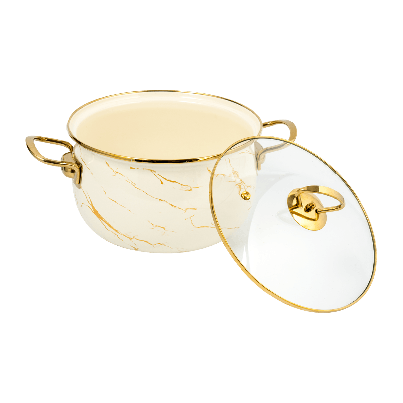 806D-5 Stainless Steel Rim Stockpot Stockpot Simmer Enamel Pot